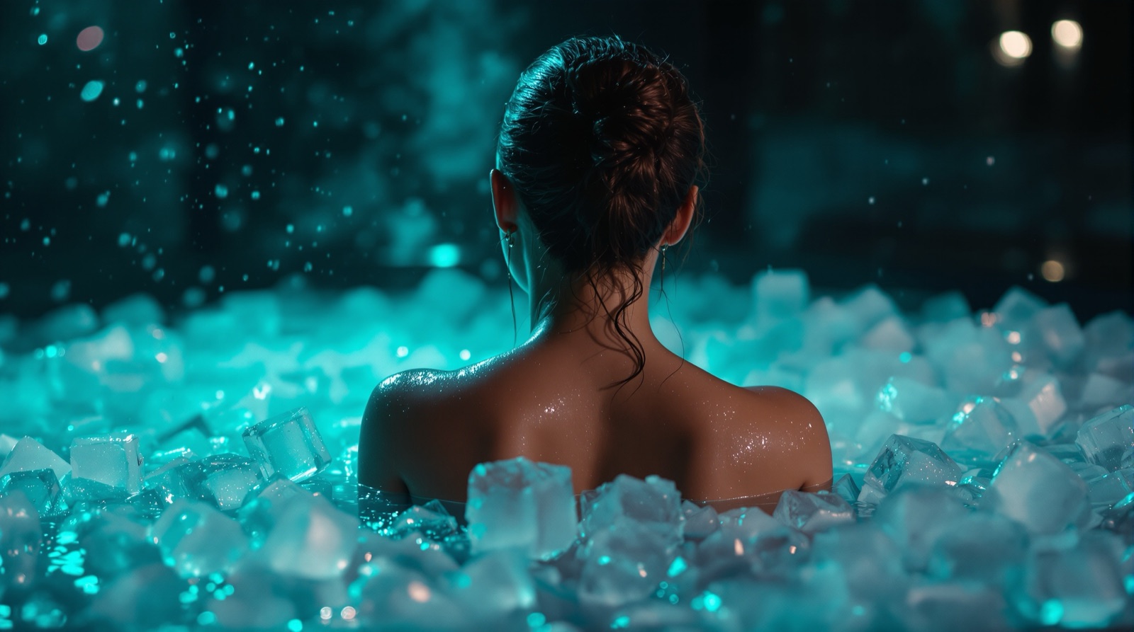 Fase de frío de un baño de contraste para recuperación muscular