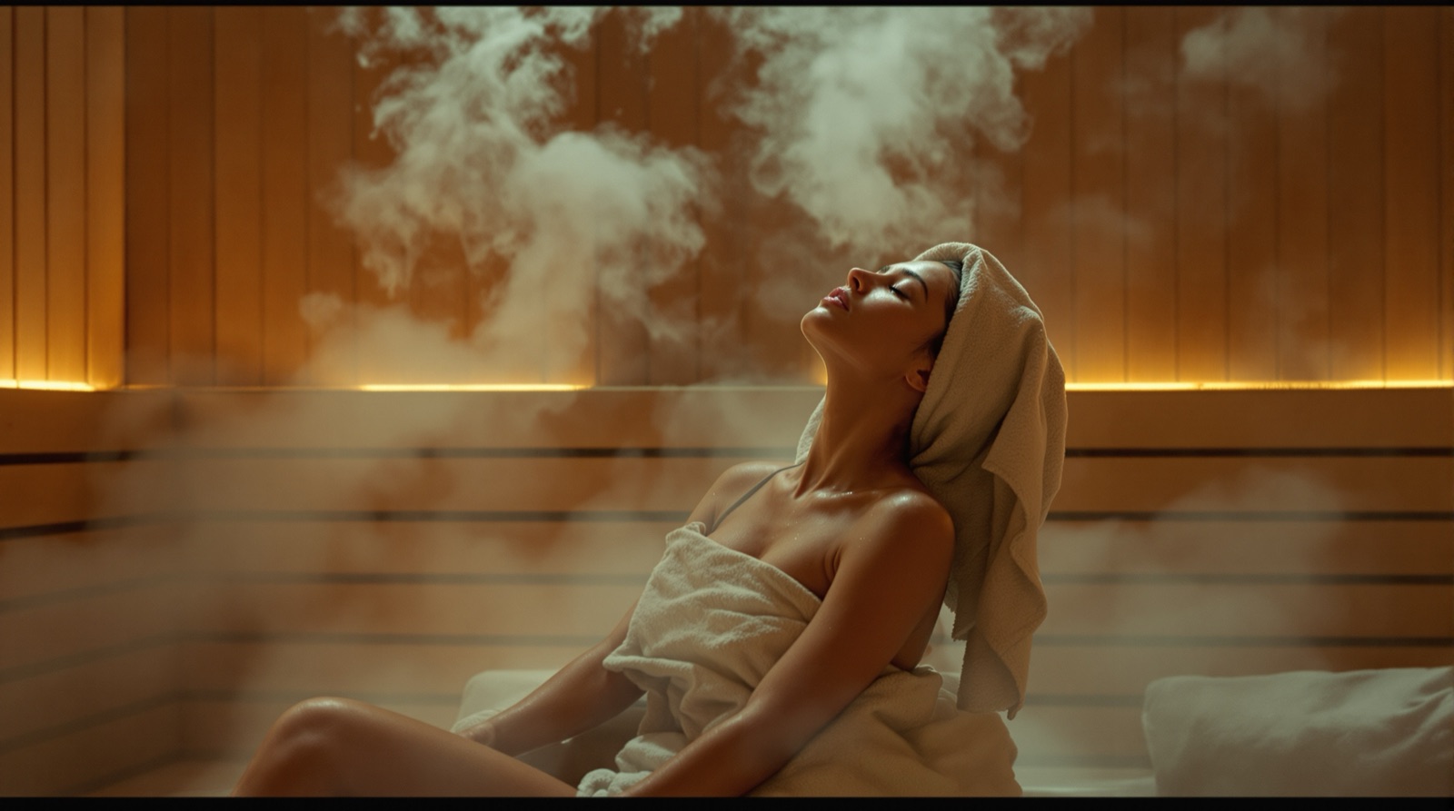 Sauna finlandesa para recuperación deportiva