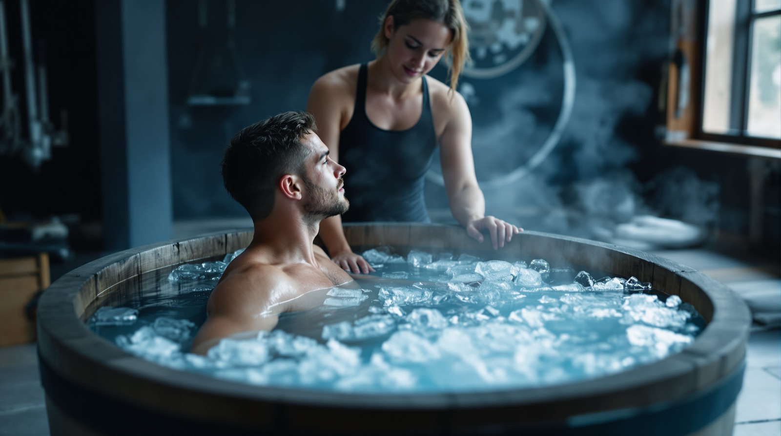 Baño de hielo guiado como forma accesible de crioterapia