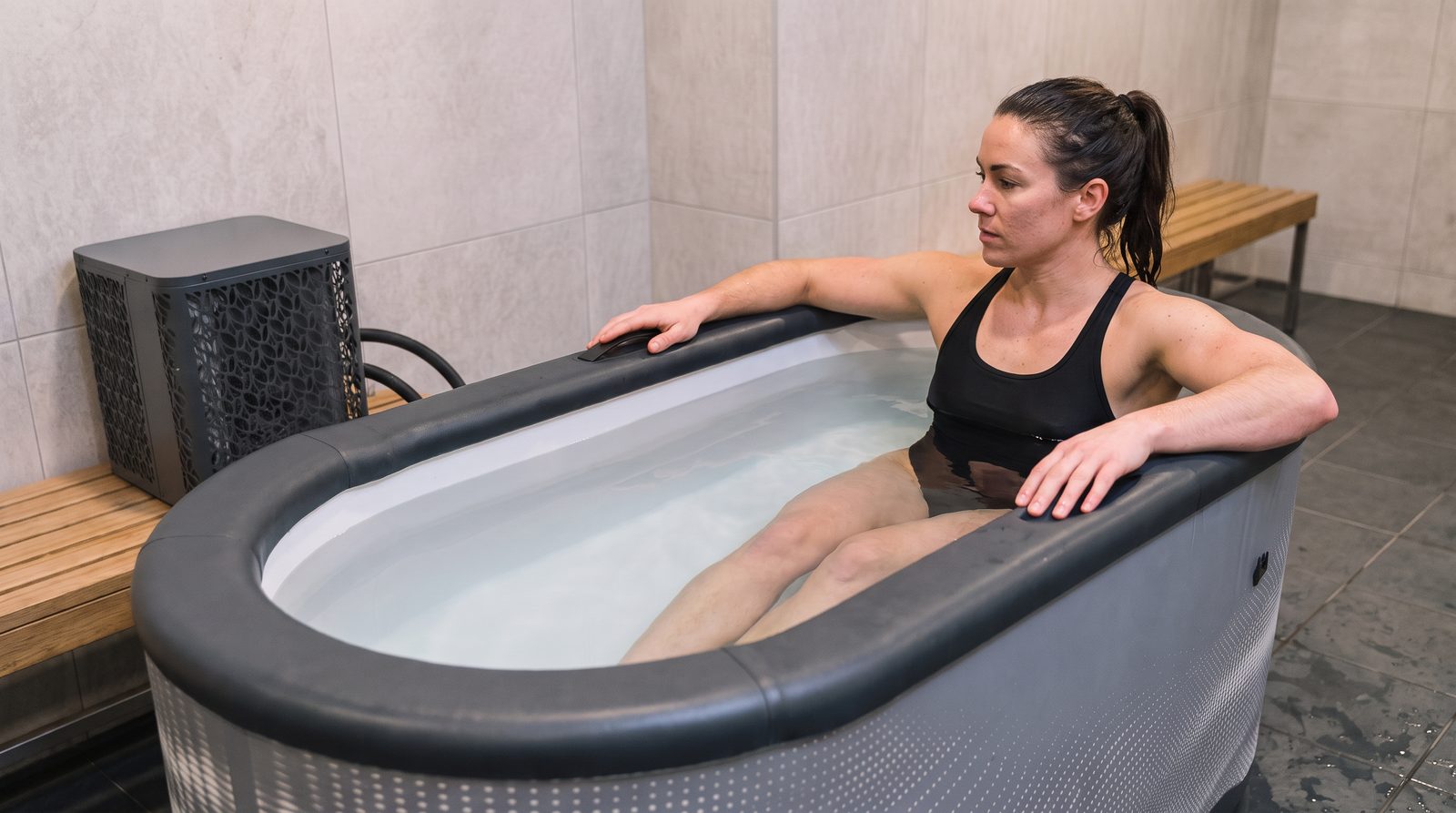 Baño de hielo para la recuperación muscular tras un WOD de CrossFit